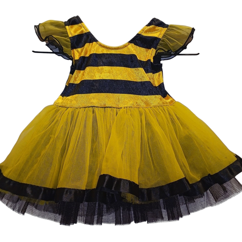 Source Unknown Bumblebee Striped Kids Costume